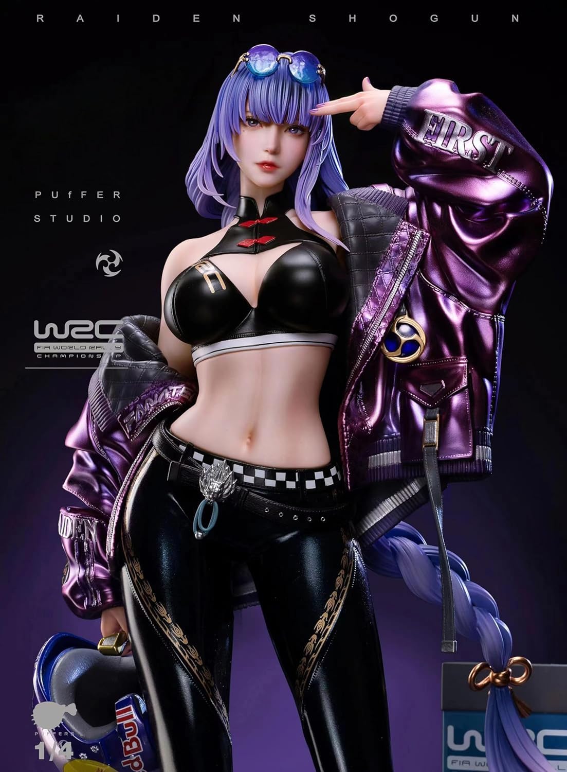 雷電将軍　ガレージキット 塗装済み 完成品 Amazon.co.jp: ガレージキット雷電将軍 雷電影 フィギュア レーシング